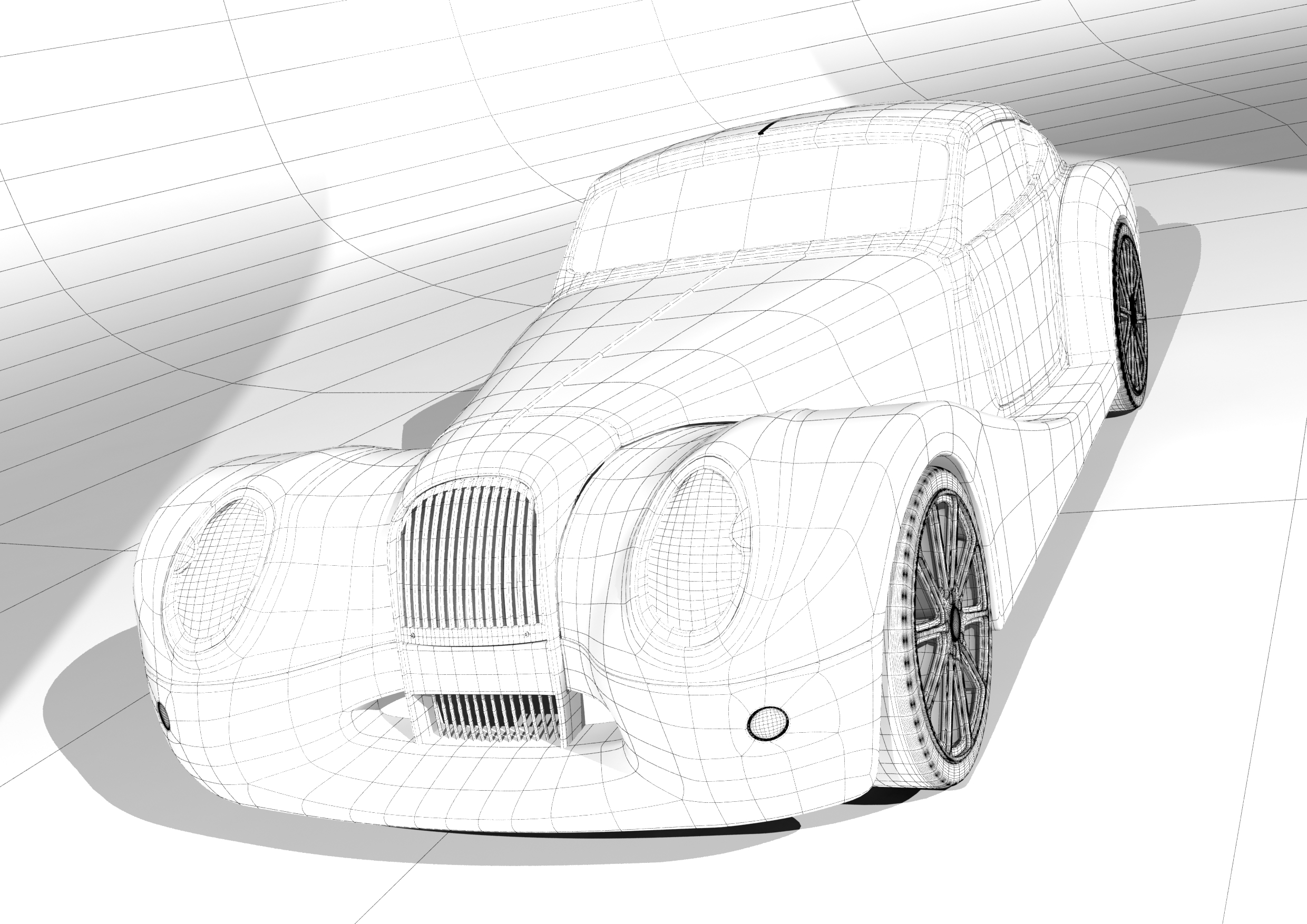 Morgan Aero 8 — render 2